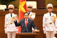 THỦ TƯỚNG CHÍNH PHỦ PHẠM MINH CHÍNH TUYÊN THỆ NHẬM CHỨC