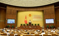 Toàn cảnh Hội nghị toàn quốc tổng kết công tác bầu cử đại biểu Quốc hội khóa XV và đại biểu HĐND các cấp nhiệm kỳ 2021 2026